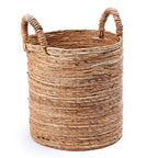 Cesto de almacenamiento de fibra de plátano – Cesto para la ropa sucia y para plantas (3 tamaños)