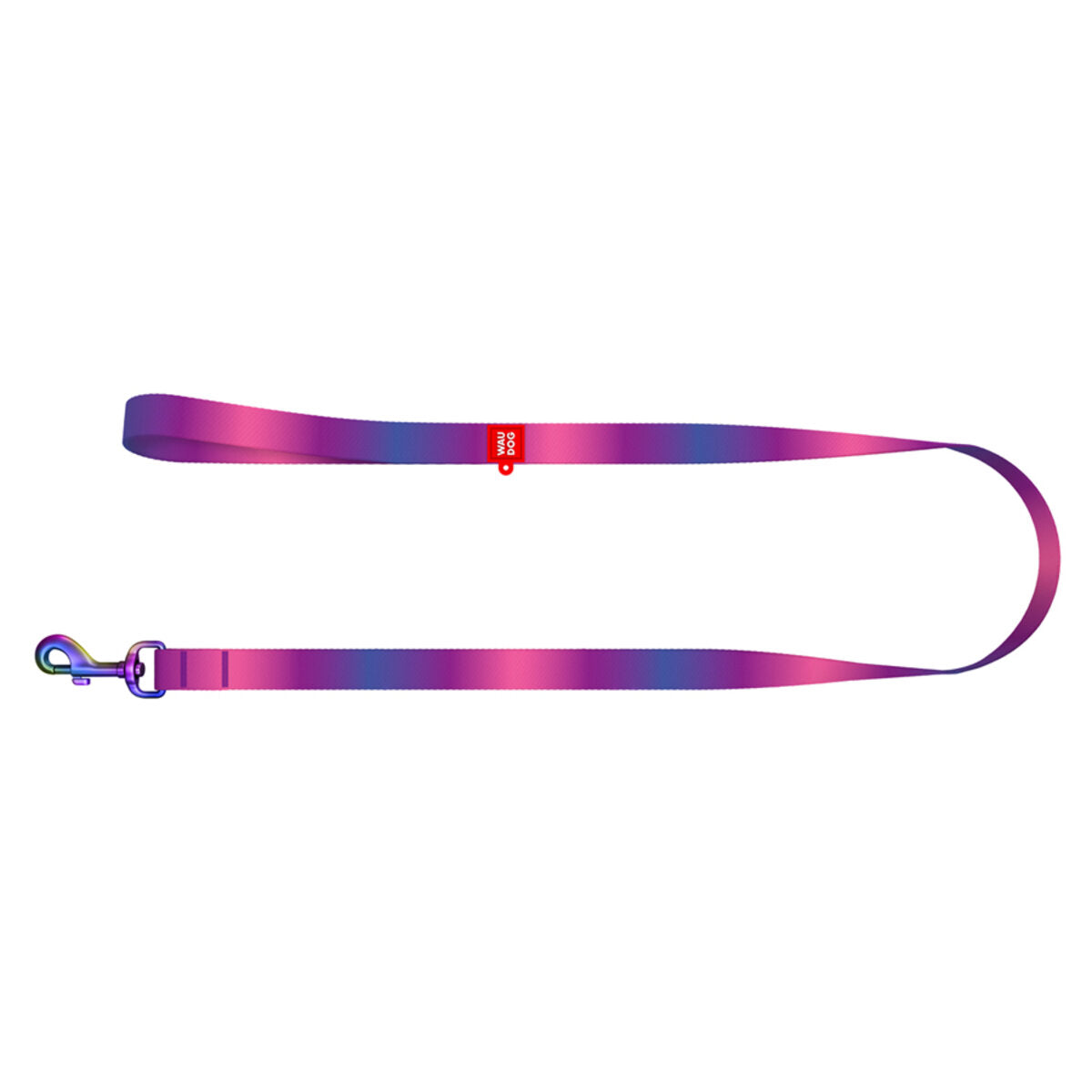 WAUDOG Nylon Dog Leash - Gradient - Purple