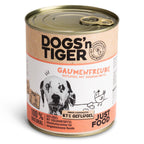Dogs’n Tiger Adult Premium Hundefutter, Nassfutter, Getreidefrei, Gaumenfreude, Geflügel & Süßkartoffel