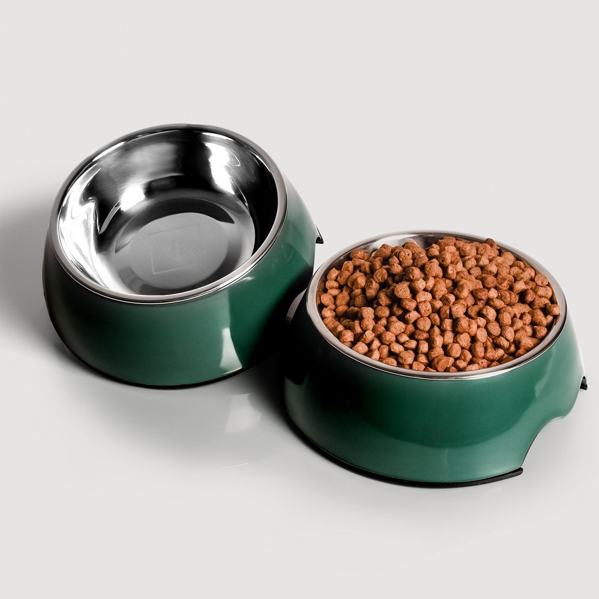 Hundenapf-Set – 2-teilig (S/M/L) Waldgrün