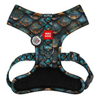 WAUDOG Mesh Breathable Dog Harness with QR Pet Tag - Skulls