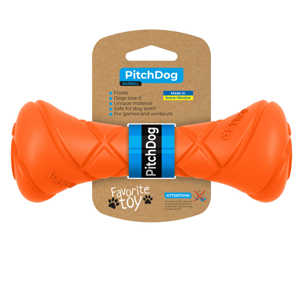 PitchDog - Game barbell d 7 orange