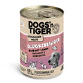 Comida húmeda para perros sin cereales – Carne de res, cordero, chirivía y arándanos