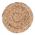 Manteles individuales boho de jacinto de agua (2, 4 o 6 piezas, 38 cm)