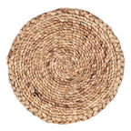 Manteles individuales boho de jacinto de agua (2, 4 o 6 piezas, 38 cm)