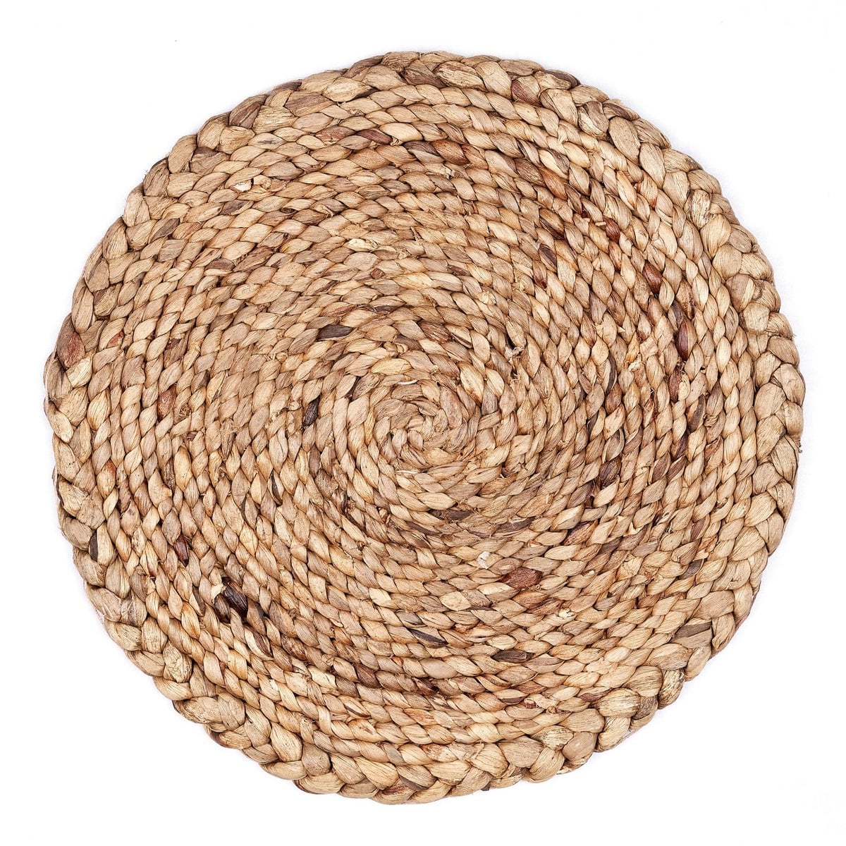 Manteles individuales boho de jacinto de agua (2, 4 o 6 piezas, 38 cm)