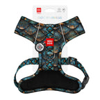 WAUDOG Mesh Breathable Dog Harness with QR Pet Tag - Skulls