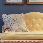 FLORES Premium Kissenbezug aus Baumwolle – Handgefertigtes Zierkissen 40x40 / 50x50