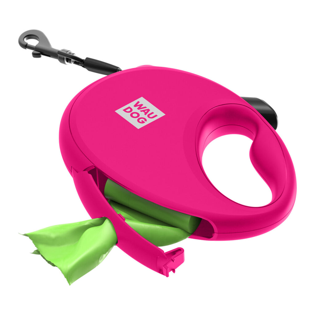 WAUDOG Nylon Dog Leash - Pink