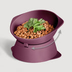 Erhöhter Silikon Katzennapf + mit verstellbarer Neigung