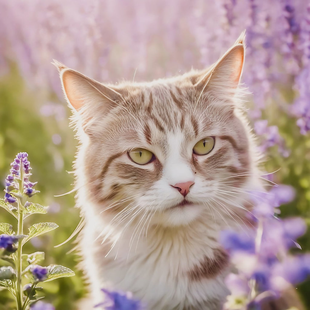 Juego de regalo de bienestar para gatos – Hierba gatera, spray de valeriana y palitos de matatabi