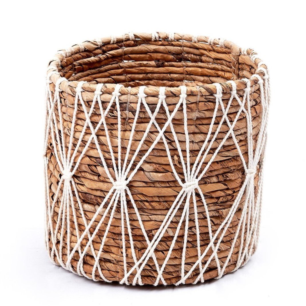 Banana Fiber Storage Basket – Plant Basket (3 Sizes)