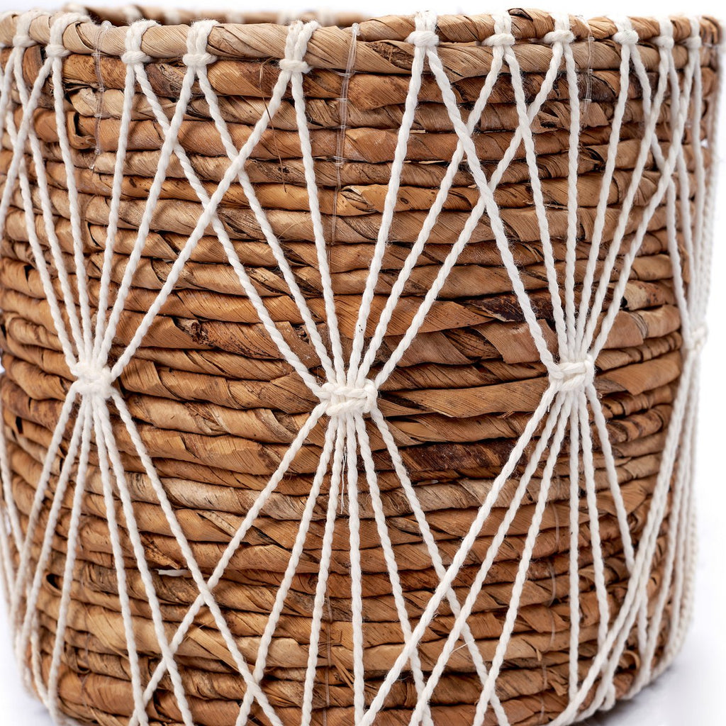 Banana Fiber Storage Basket – Plant Basket (3 Sizes)