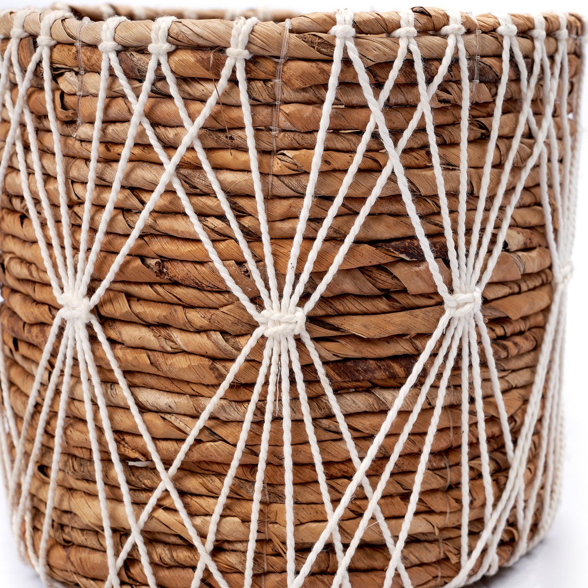 Banana Fiber Storage Basket – Plant Basket (3 Sizes)