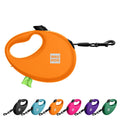 WAUDOG Nylon Dog Leash - Orange