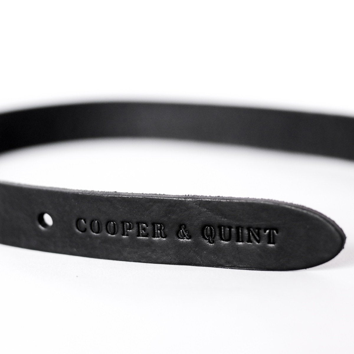 Collar para perro – Piel (negro)