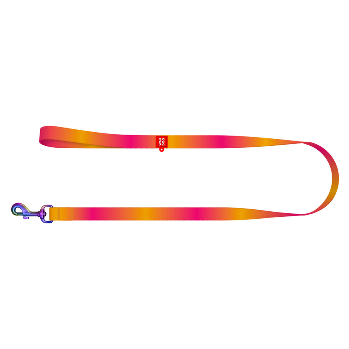 WAUDOG Nylon Dog Leash - Gradient - Orange