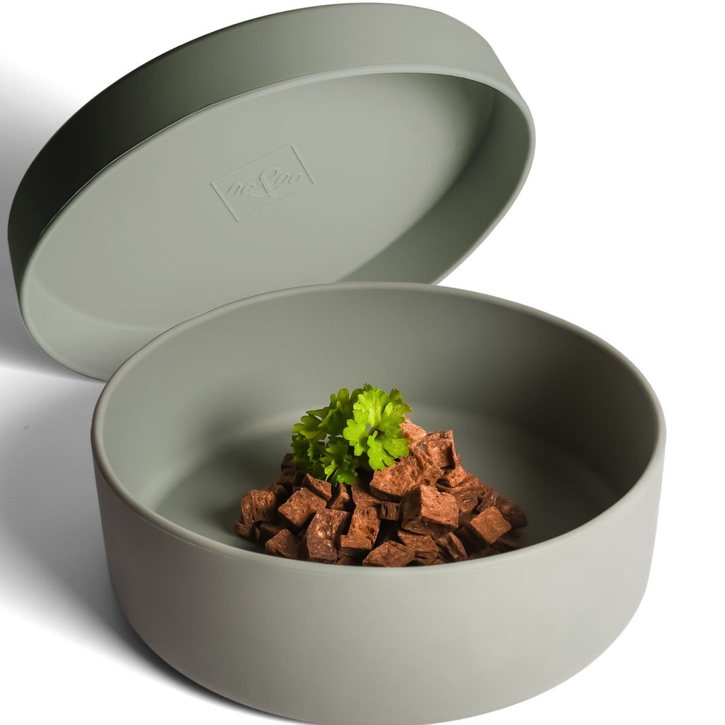 Pet Bowl – Silicone 3-in-1 with Lid