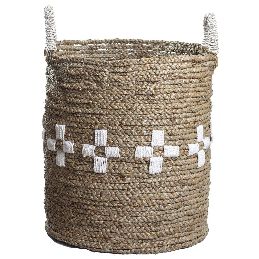 Cesta de almacenamiento de pasto marino – Cesto para ropa y plantas (3 tamaños)