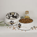 Set de cuencos para mascotas – Diseño gourmet para perros (2 piezas)