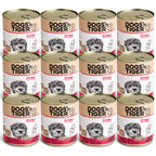 Dogs’n Tiger Adult Premium Hundefutter, Nassfutter, Getreidefrei, Guadn, Rind & Kürbis