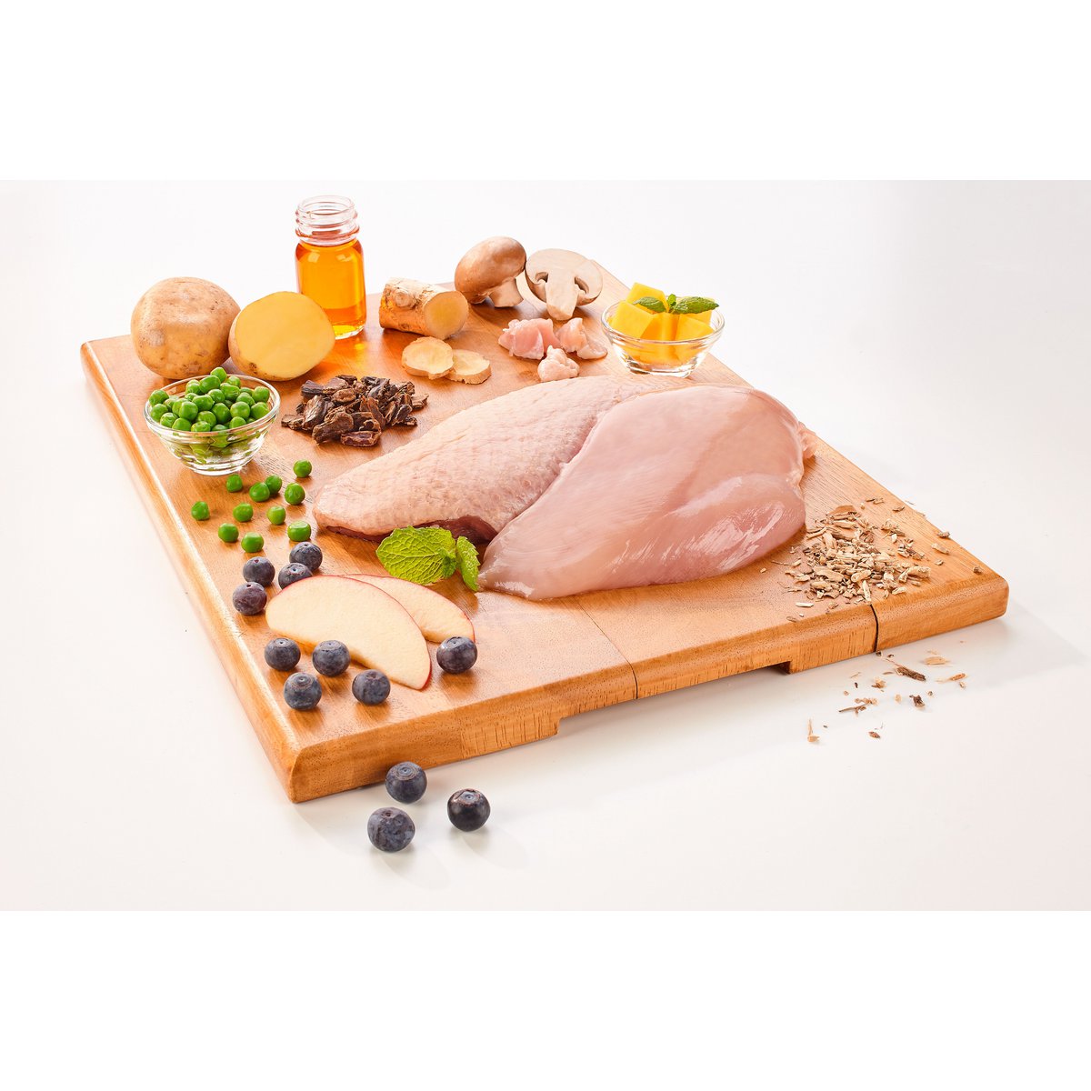 Dogs’n Tiger Adult, Senior Premium Katzenfutter, Trockenfutter, Getreidefrei, Küchenjäger, Huhn & Ente