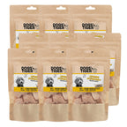 Hunde Snacks, Leckere Stückchen, Leckerlies, 99% gefriergetrocknetes Hühnchenbrustfilet