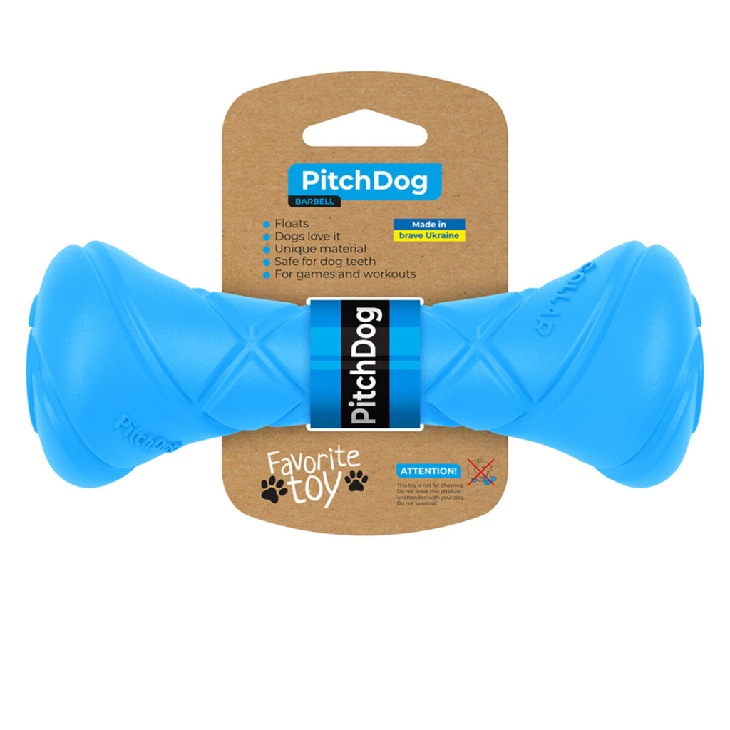 PitchDog - Game barbell d 7 Blue