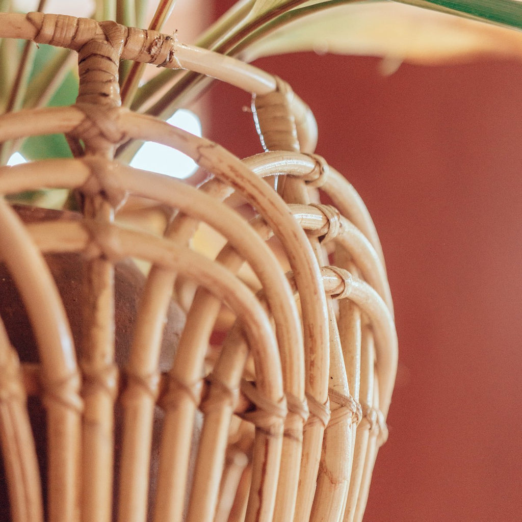 Cesta de almacenamiento de ratán – Cesta para ropa sucia y plantas (3 tamaños)