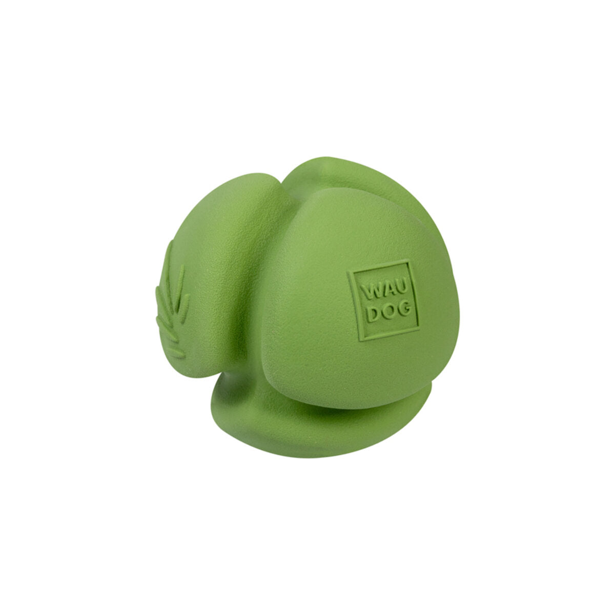 WAUDOG Fun Natural Dog toy Ball, biodegradable rubber, 7 cm, green