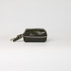 Anaconda Leather Poop Bag Dispenser - close-up product detail