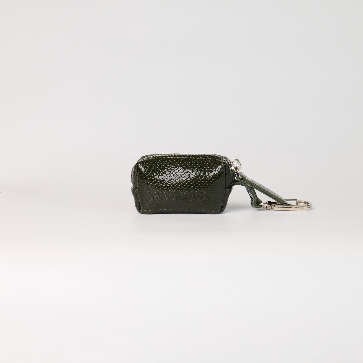 Anaconda Leather Poop Bag Dispenser - additional product view
