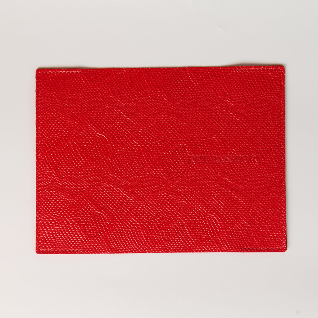 Anaconda Leather Pet Passport Cover - additional product view