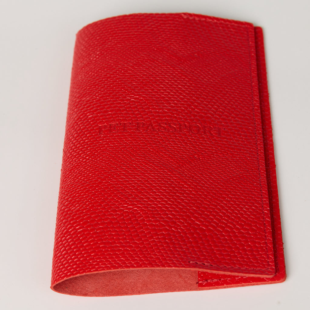 Anaconda Leather Pet Passport Cover - additional product view
