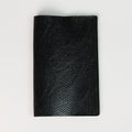 Anaconda Leather Pet Passport Cover - Black