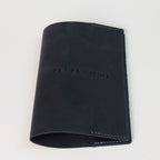 Leather Pet Passport Cover - Blue