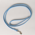 Michelle Leather Leash - Blue