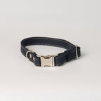 Blue Leather Dog Collar - additional product view
