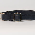 Blue Leather Dog Collar - additional product view