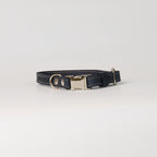 Blue Leather Dog Collar - additional product view