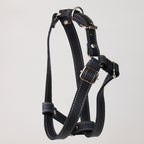 Blue Leather Dog Harness - additional product view
