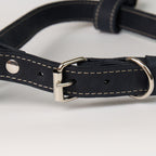 Blue Leather Dog Harness - additional product view