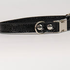 Anaconda Double Leather Dog Collar - additional product view