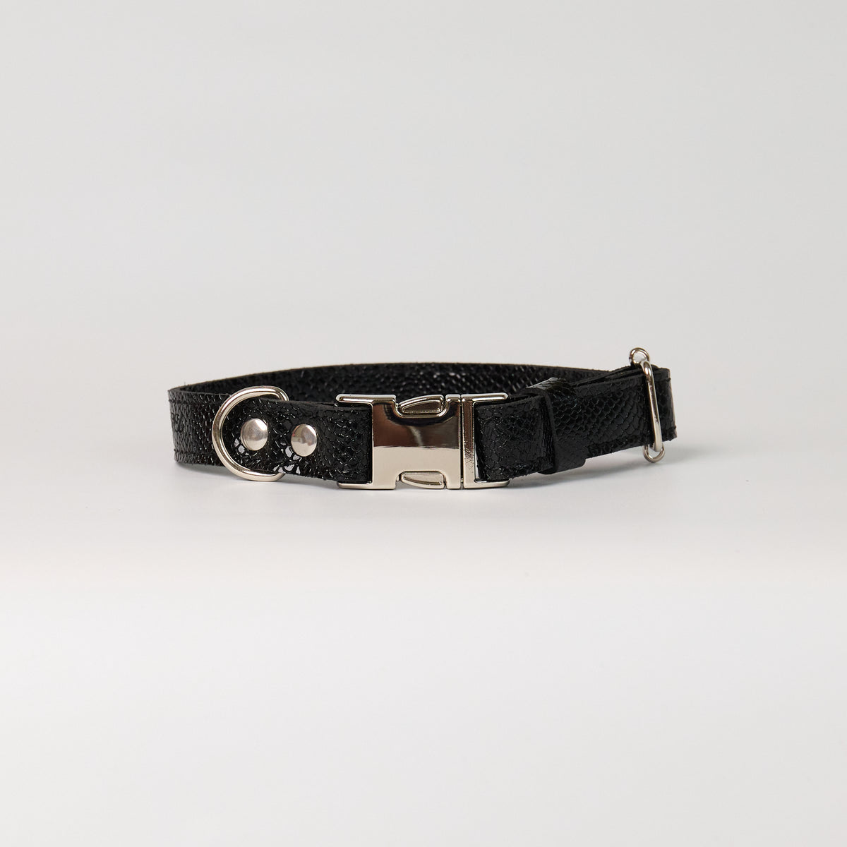 Anaconda Double Leather Dog Collar - additional product view