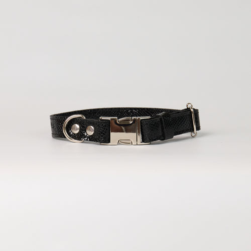 Anaconda Double Leather Dog Collar - additional product view
