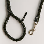 Anaconda Braided Round Leather Dog Leash - additional product view