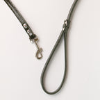 Anaconda Flat Double Leather Dog Leash - additional product view