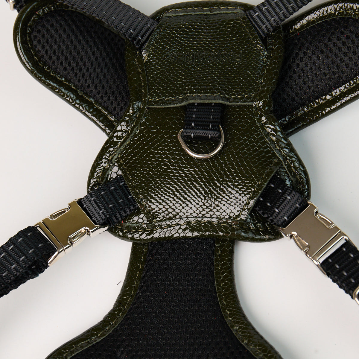 Anaconda Double Leather Dog Harness - additional product view