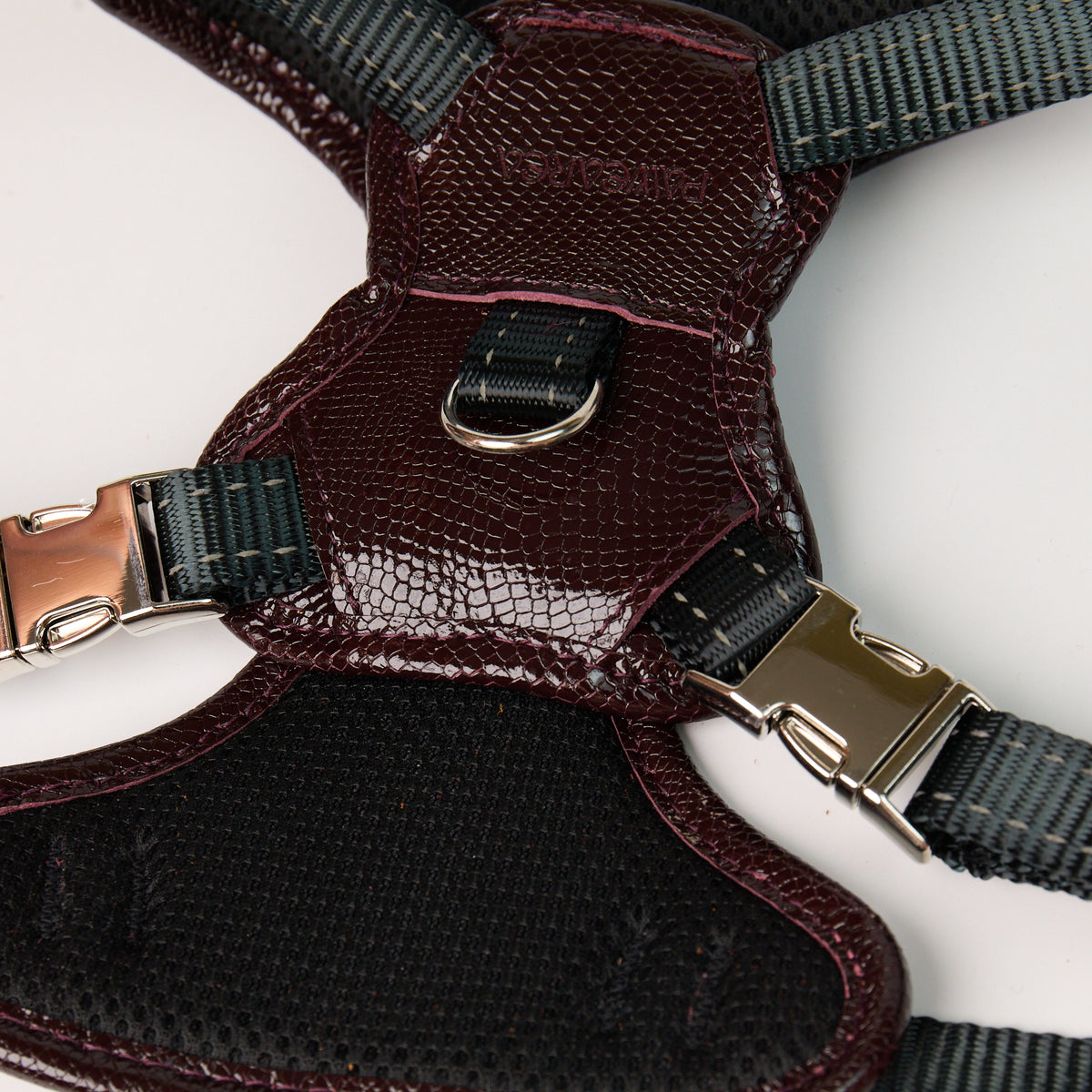 Anaconda Double Leather Dog Harness - additional product view