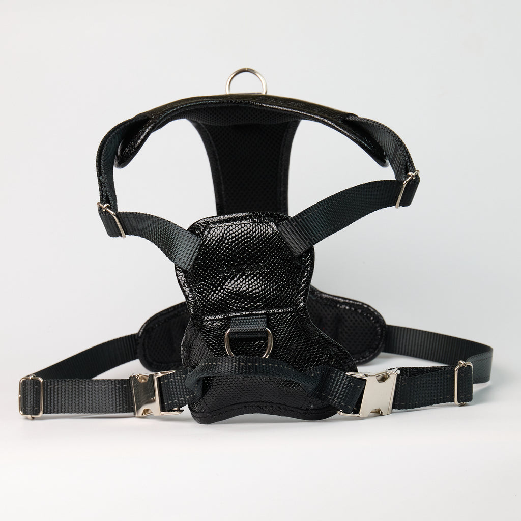 Anaconda Double Leather Dog Harness - additional product view